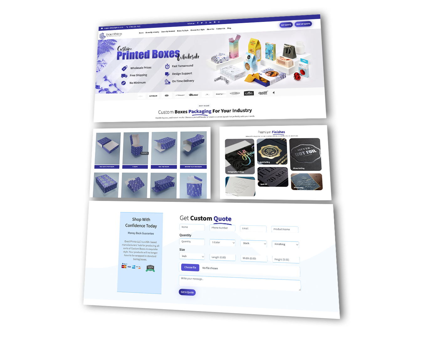 Exact Print - Custom Print E-Commerce